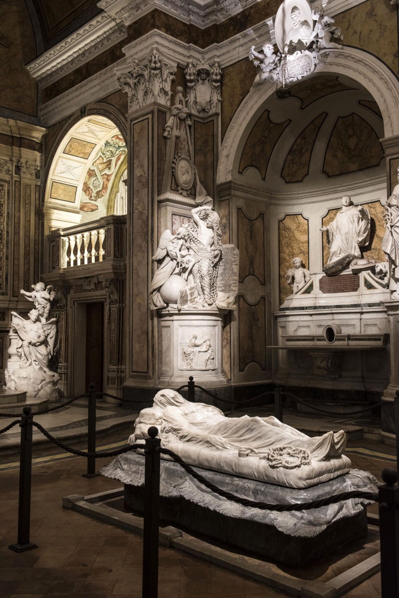 Escultura del Cristo Velado de Sansevero.