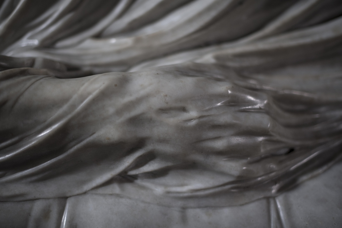 Escultura del Cristo Velado de Sansevero.