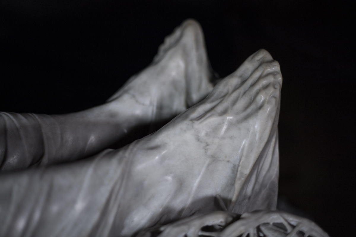 Escultura del Cristo Velado de Sansevero.