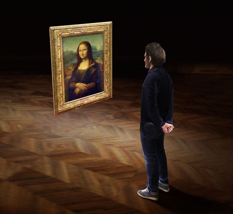 mona lisa 3d