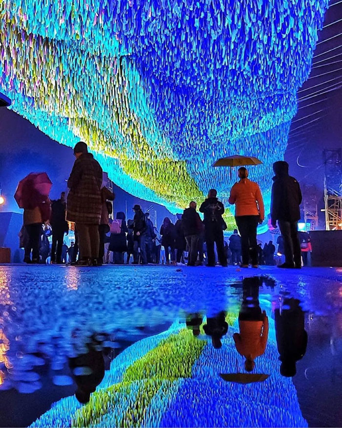 120.000 cintas de colores para celebrar el 30 aniversario de la caída del Muro de Berlín 5