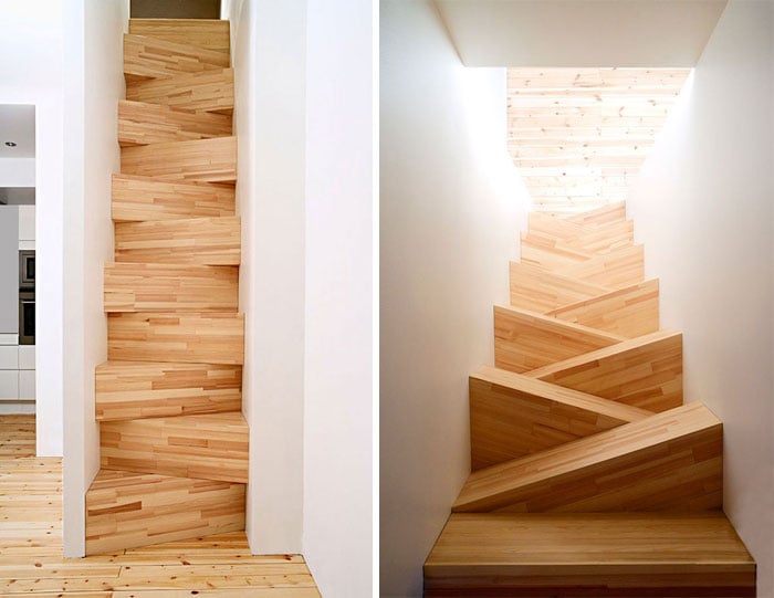 15 diseños de escaleras para casas pequeñas