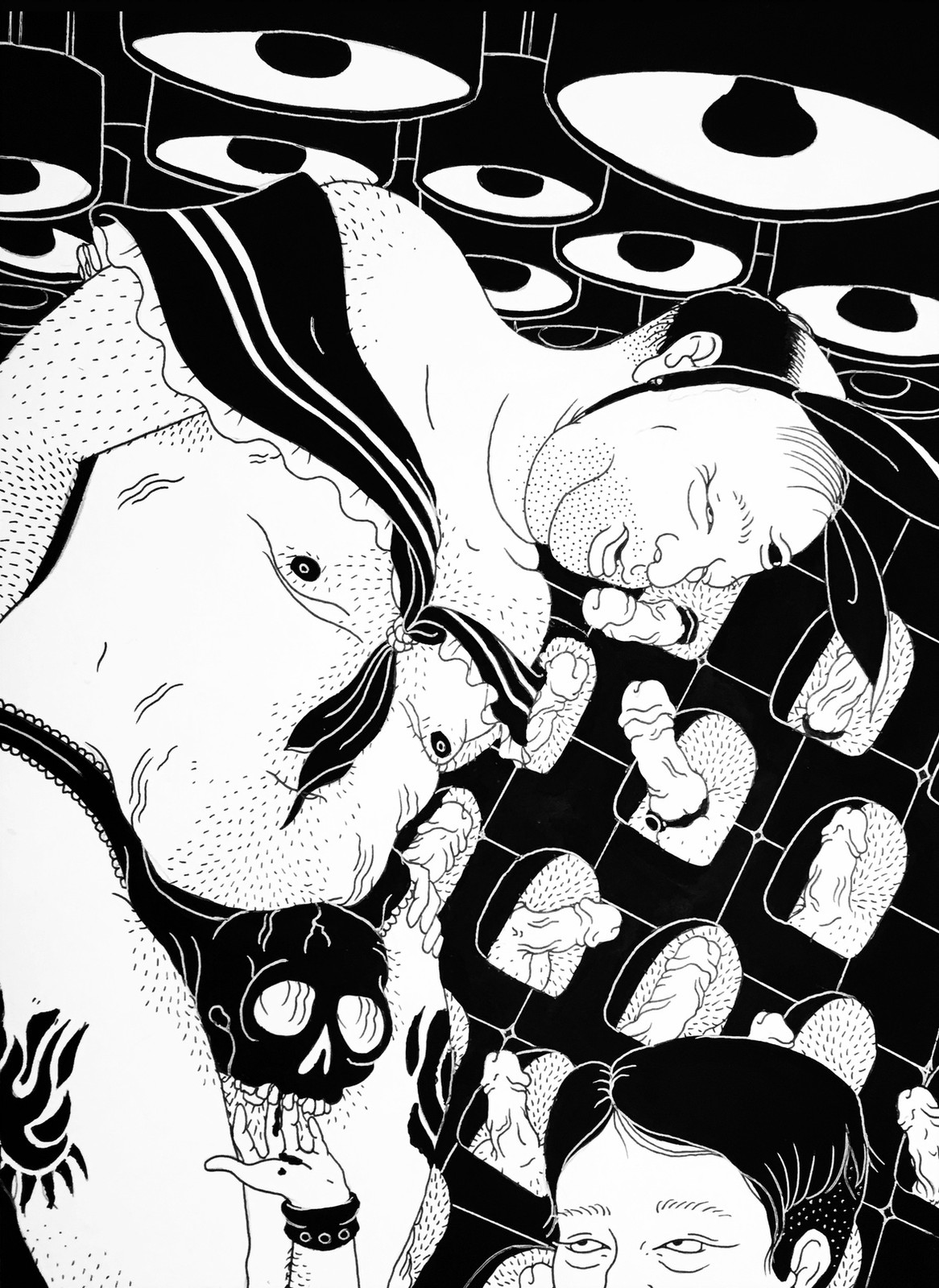 Ero guro de alto voltaje de la mano de la artista gallega Gairah Praskovia 6