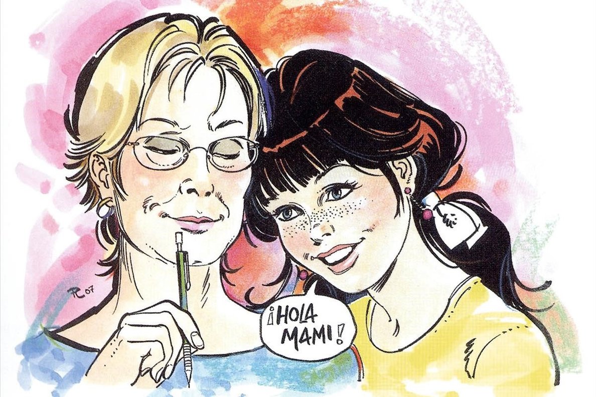 autorretrato purita campos con esther mitico personaje
