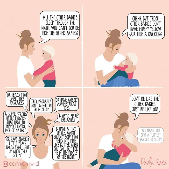 Ja! La locura de la maternidad en 15 caricaturas