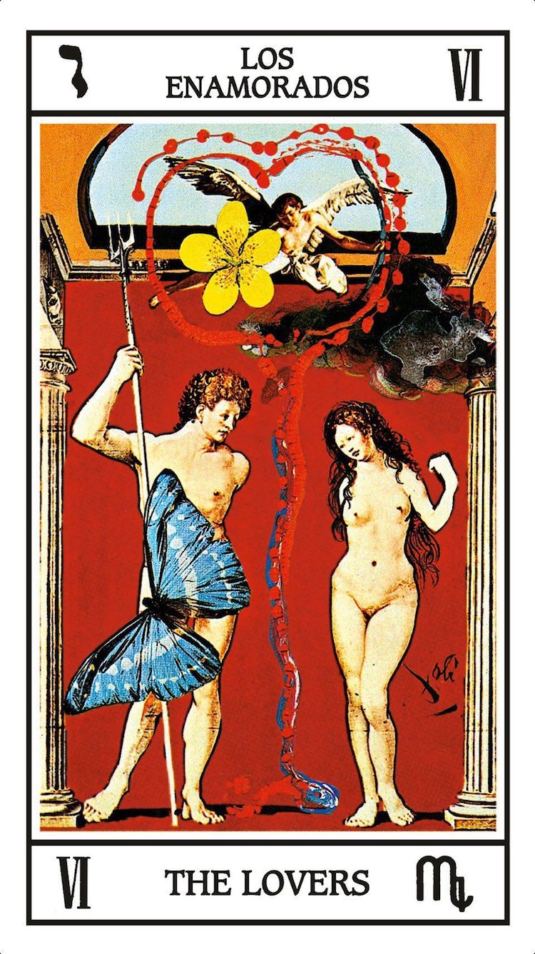salvador dali tarot cards 1