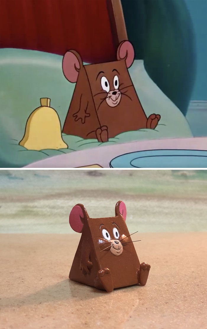Absurdas esculturas inspiradas en los momentos mas divertidos de Tom y Jerry 3