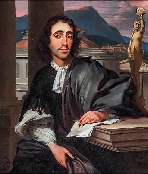 Baruch de Spinoza pintado por Barend Graat en 1666