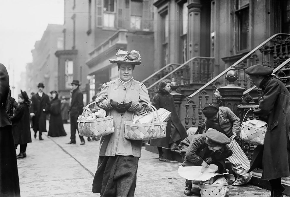 Estas fotografias del Nueva York de 1910 en Navidad producen nostalgia de lo no vivido 3