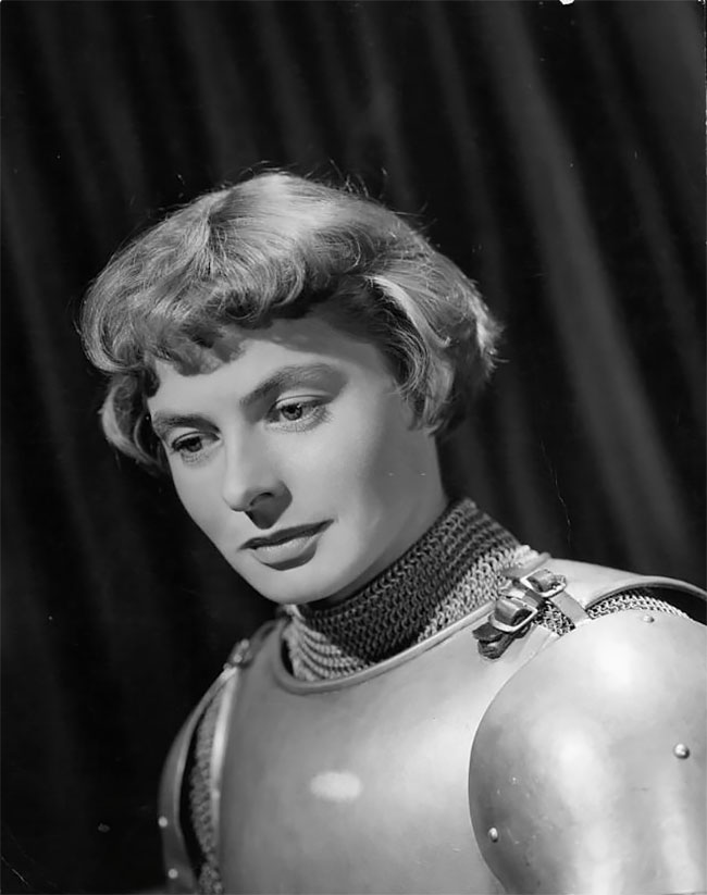 Ingrid Bergman como Juana de Arco10