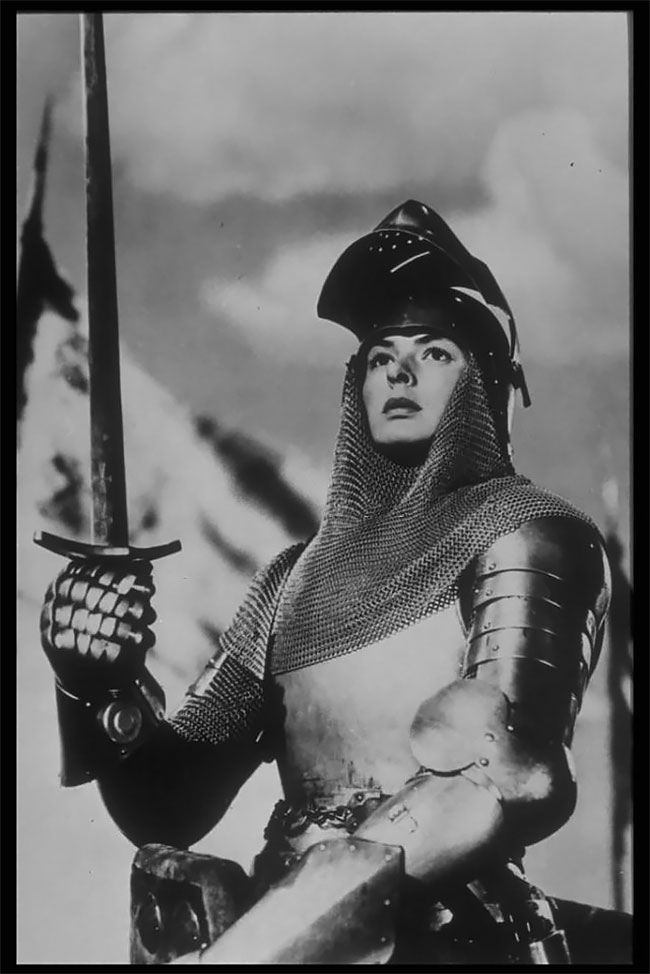 Ingrid Bergman como Juana de Arco13