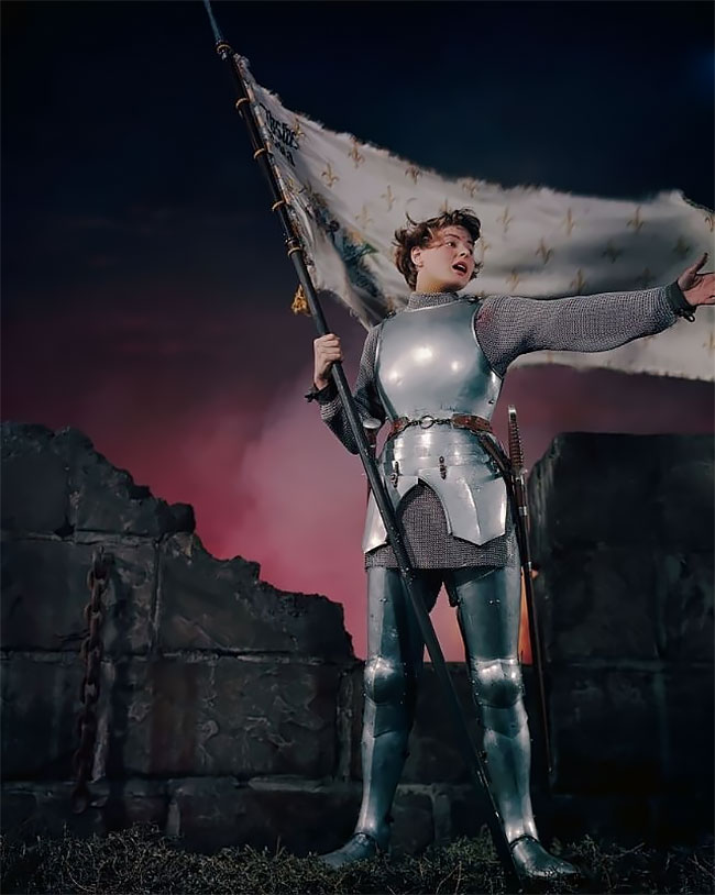 Ingrid Bergman como Juana de Arco19