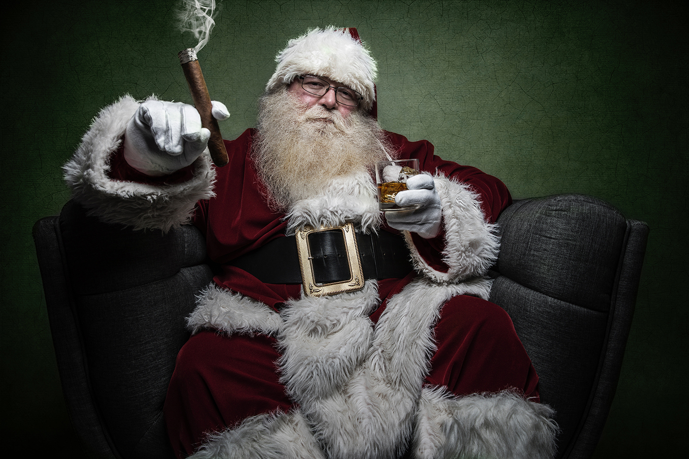 cartel papa noel