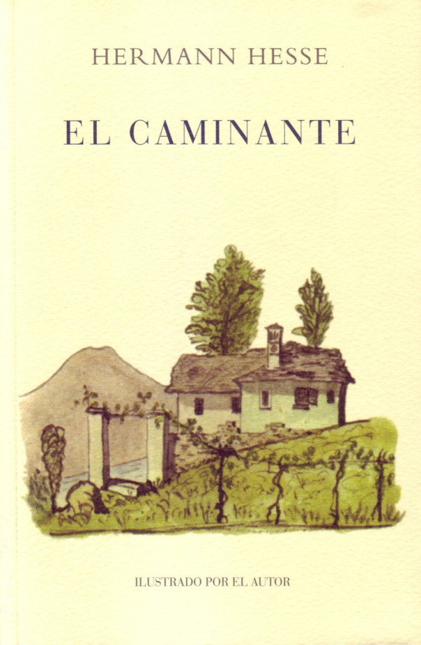 Portada del libro "El caminante" de Hermann Hesse.