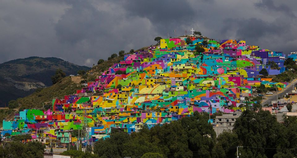 Un barrio de Pachuca convertido en un fantastico macromural que ha cambiado la vida de mucha gente 1