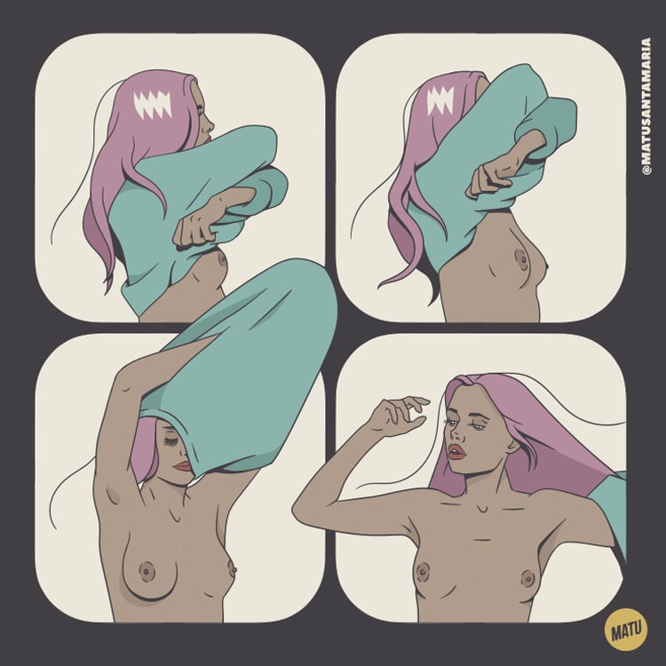 La erotica la reivindicacion y el compromiso en las ilustraciones de Matu Santamaria 8
