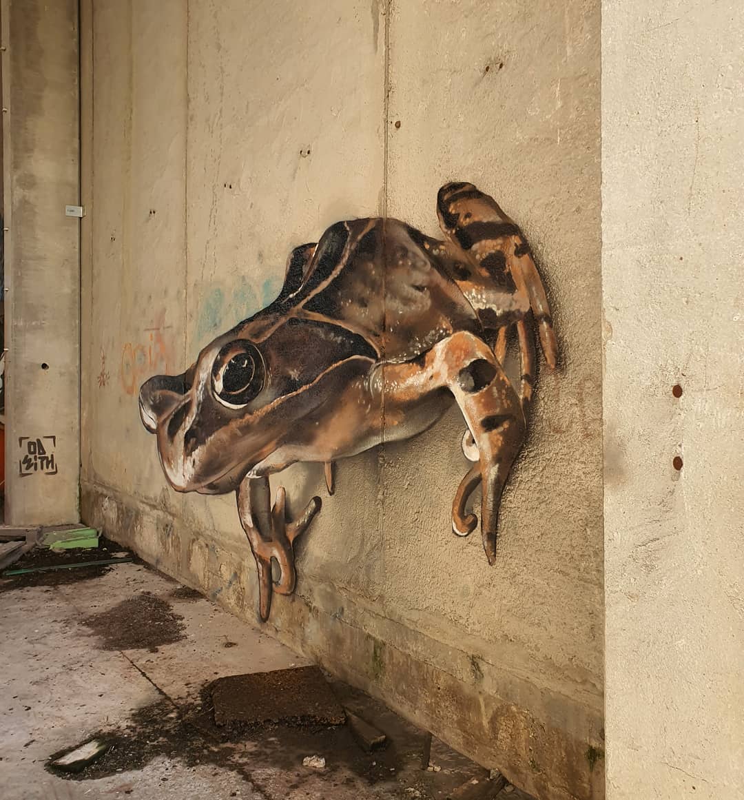 Odeith sigue llevando los graffitis y los murales tridimensionales a otro nivel 7