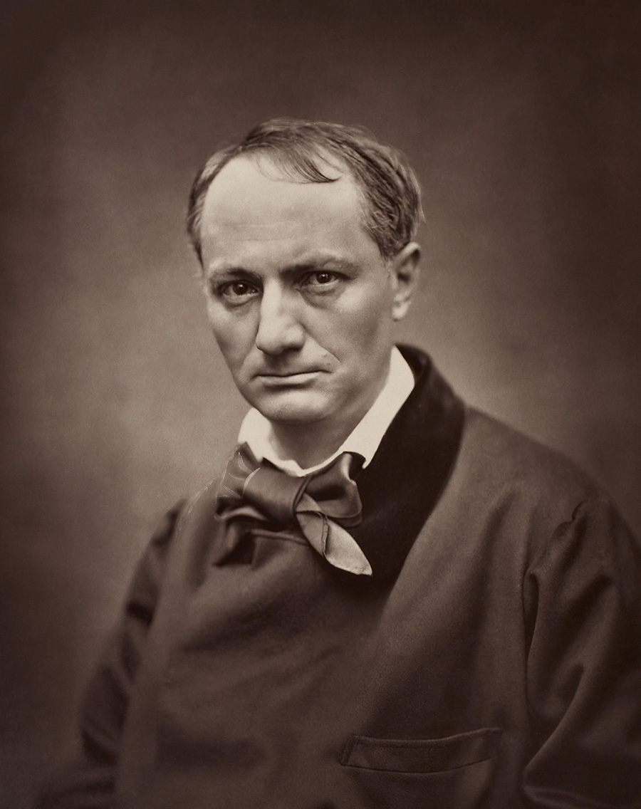Charles Baudelaire by Étienne Carjat 1863