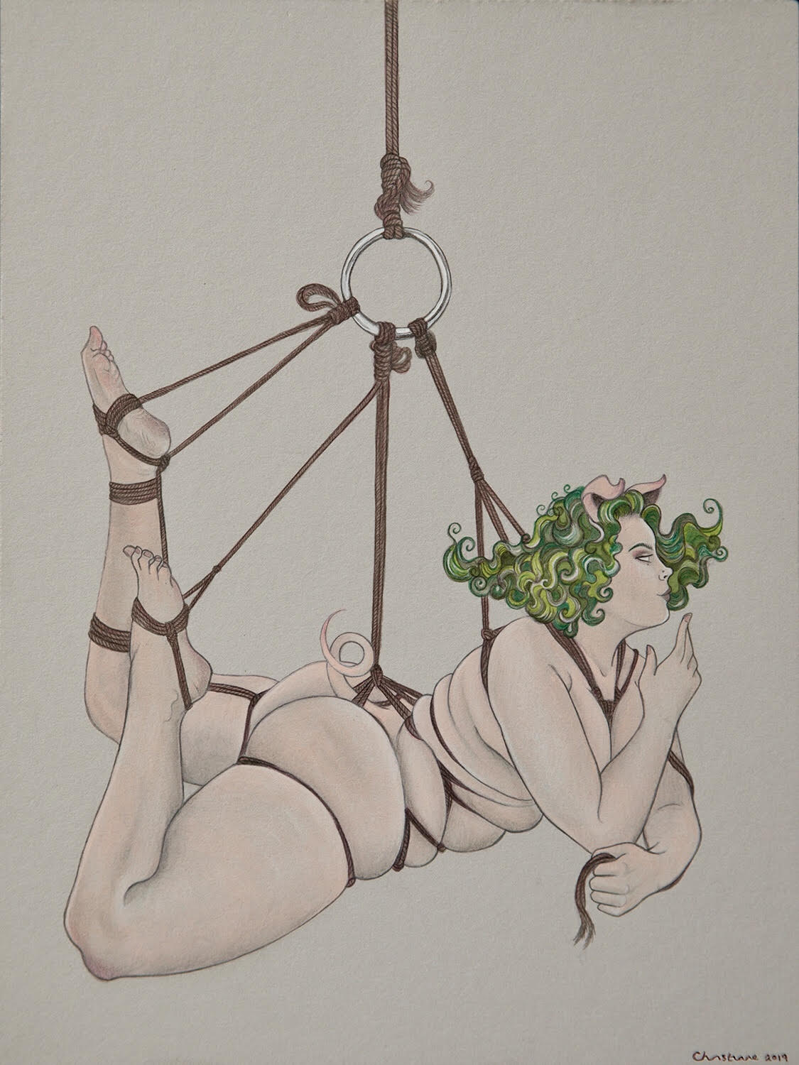 Christiane Shillito hace de las ilustraciones eroticas su herramienta de expresion 4