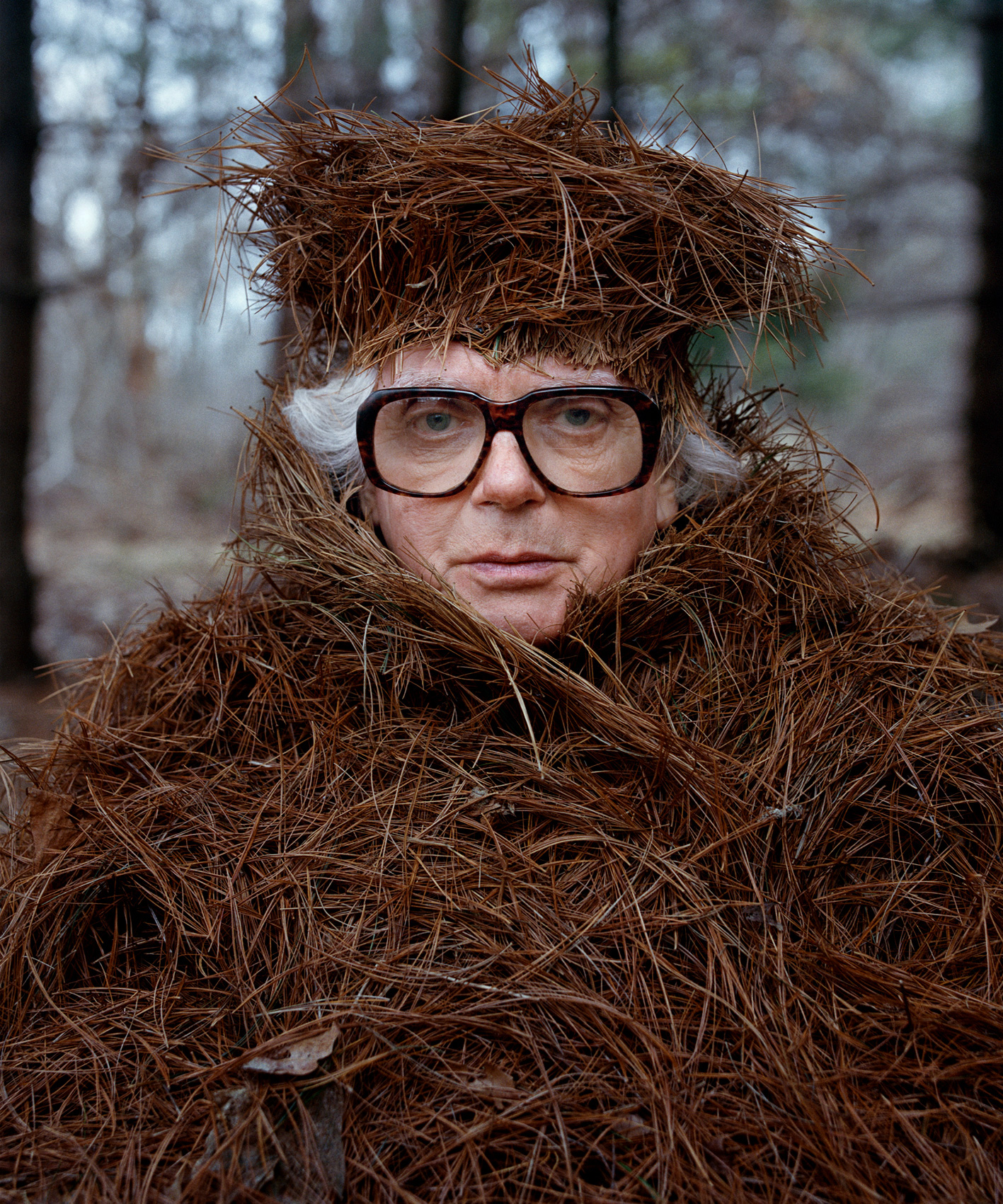Dos artistas noruegos plasman la simbiosis entre el humano y la naturaleza en sus esculturas vivientes 3