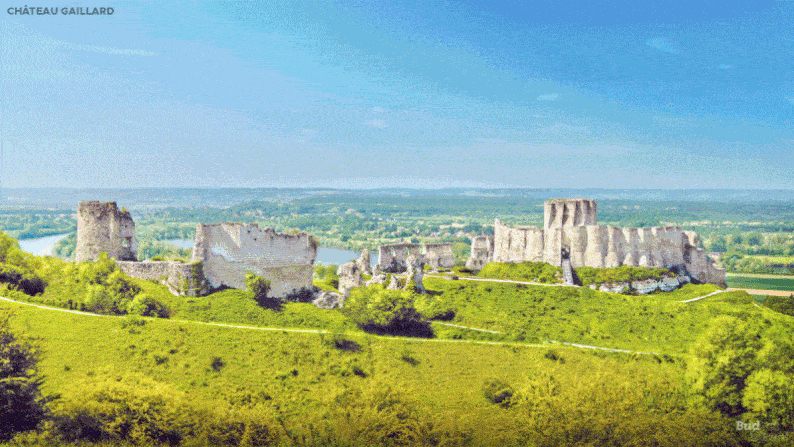 02 ruined castles reconstructed Gaillard