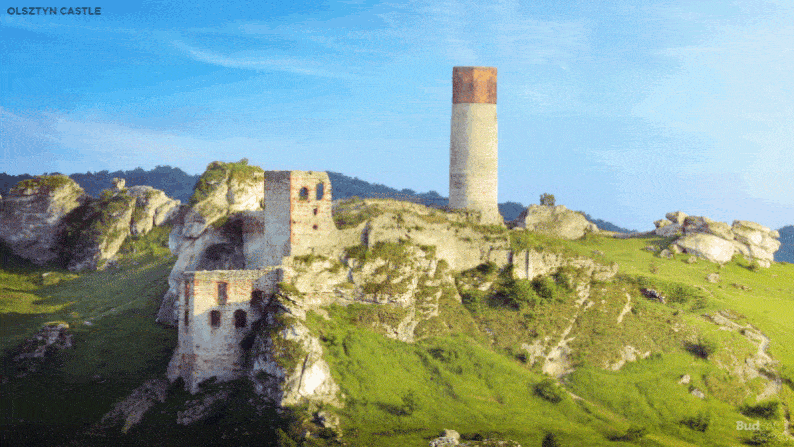 05 ruined castles reconstructed Olsztyn