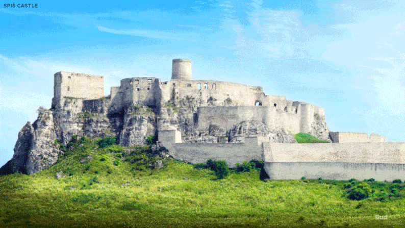 06 ruined castles reconstructed Spis