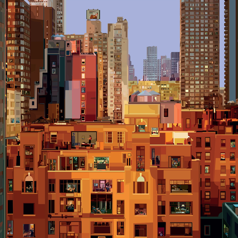 2016 new york reads 105x190cm