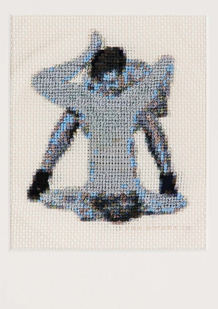 Leah Emery embroidery erotica