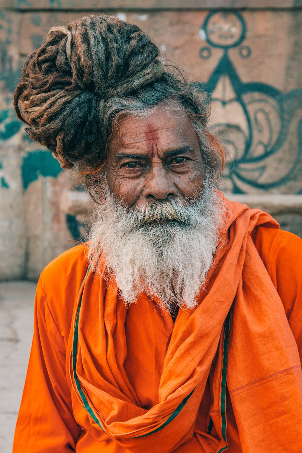 Hombre hindú retrato