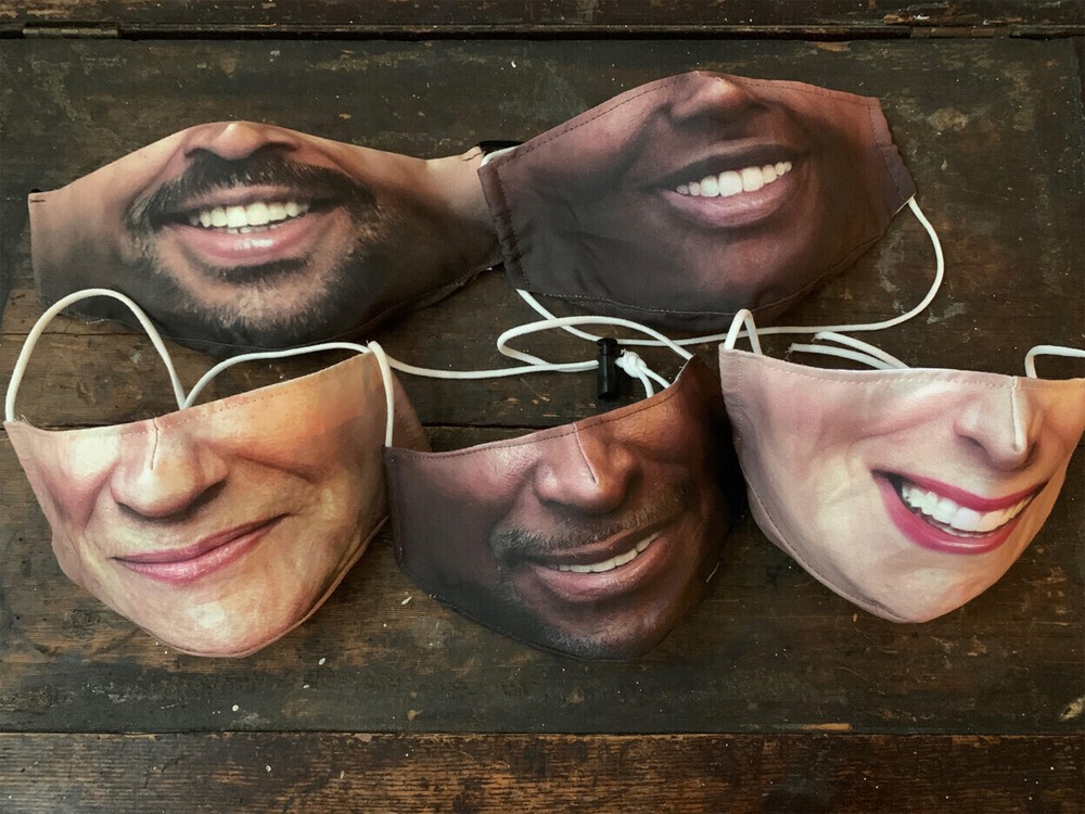 mascarillas con caras