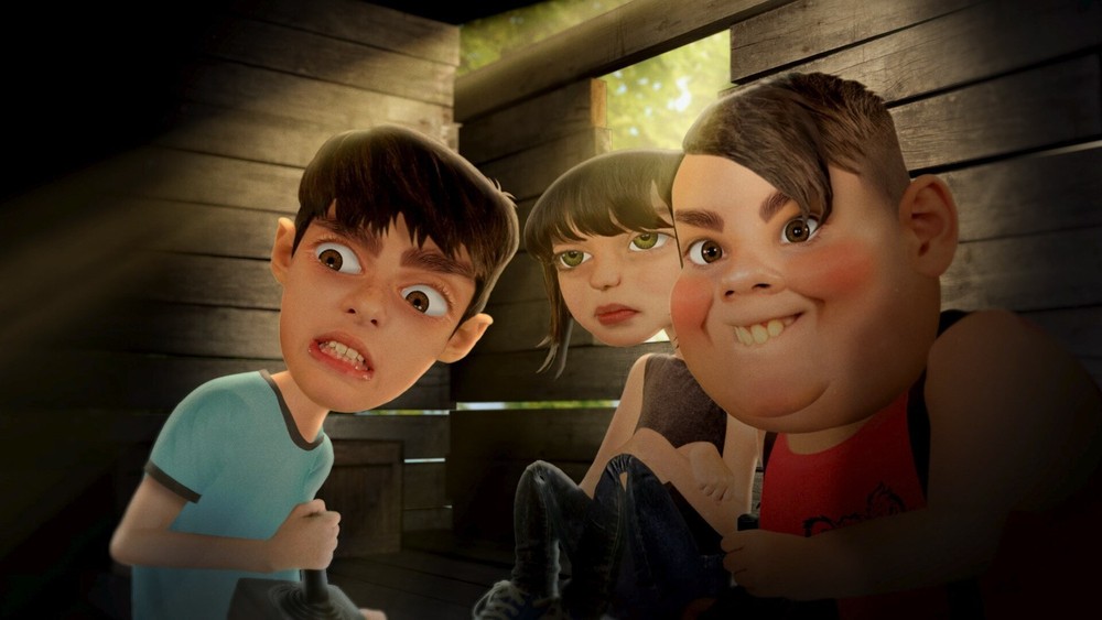Fotograma de la película de animación El Patalarga