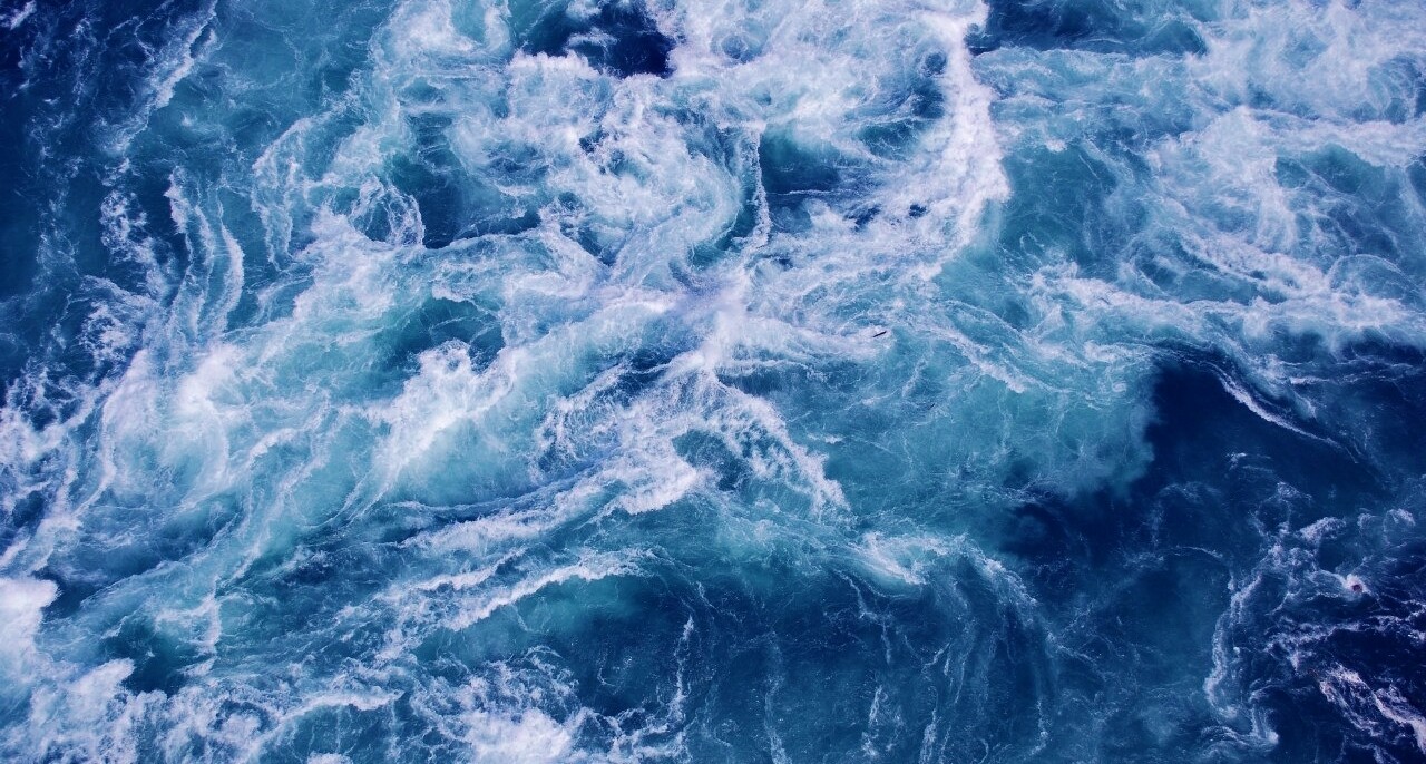 mar azul