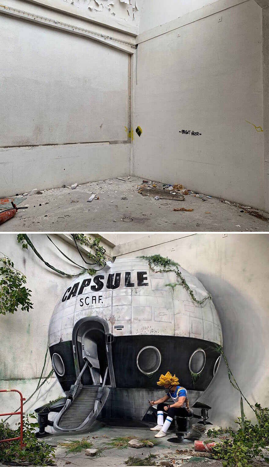 Grafitti scaf