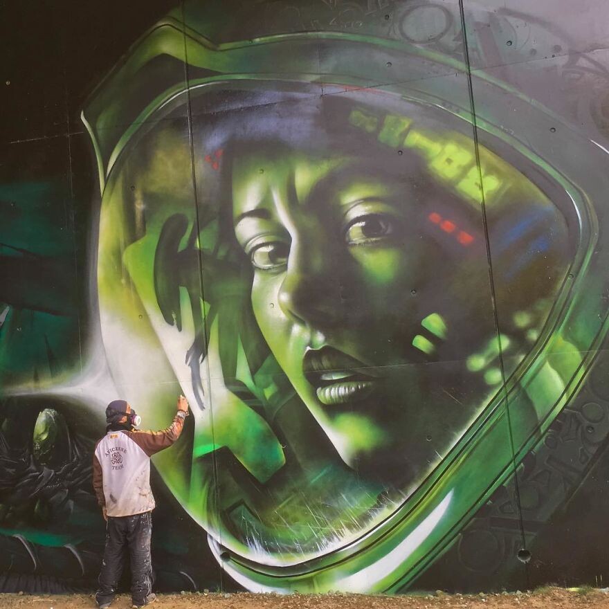 Grafitti scaf