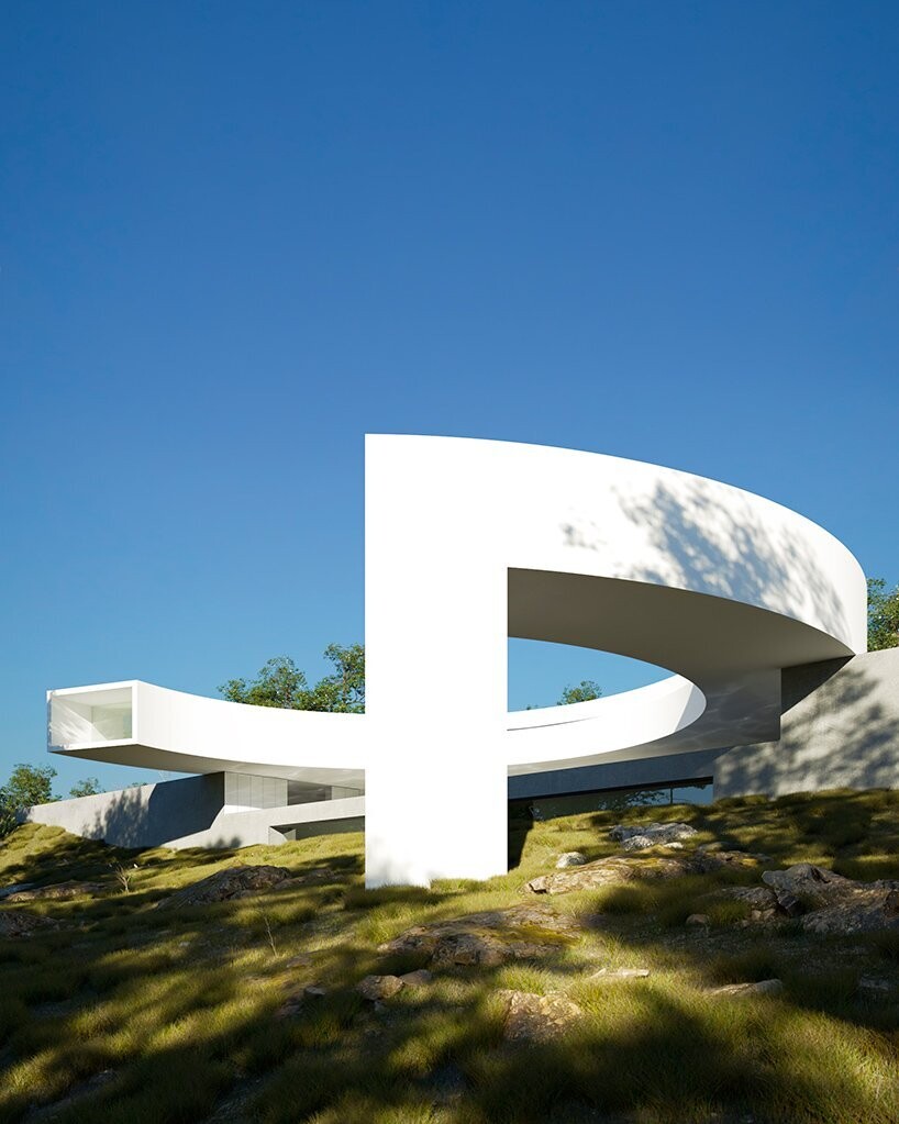 fran silvestre arquitectos house of the sun designboom 02