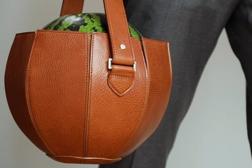 tsuchiya kaban bolso cuero sandia 2