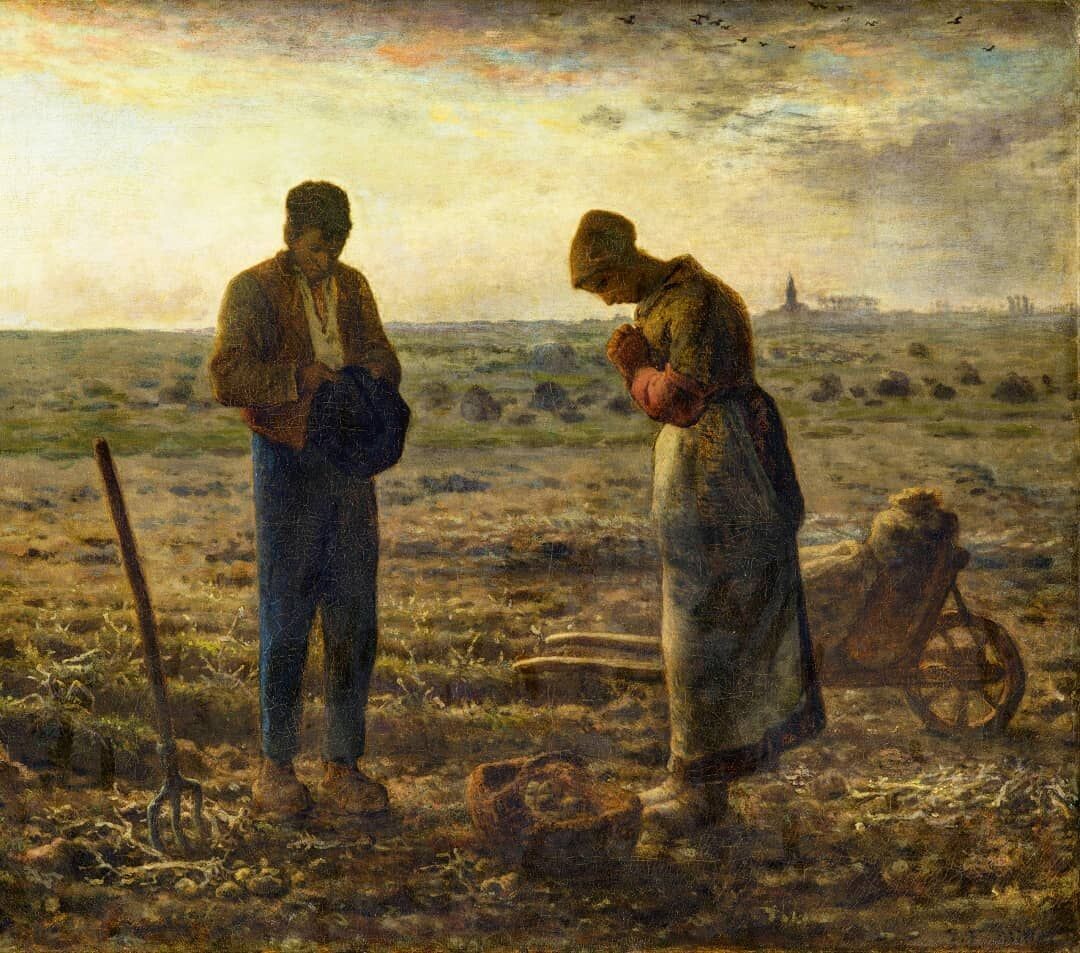 El Ángelus, de Millet