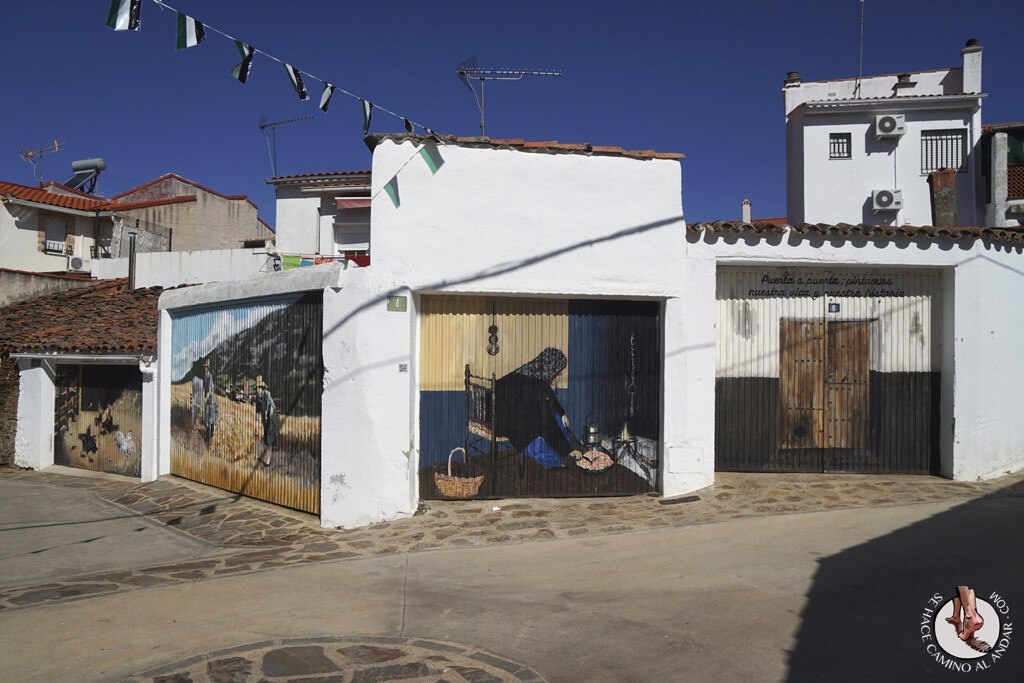 romangordo ruta trampantojos cocheras