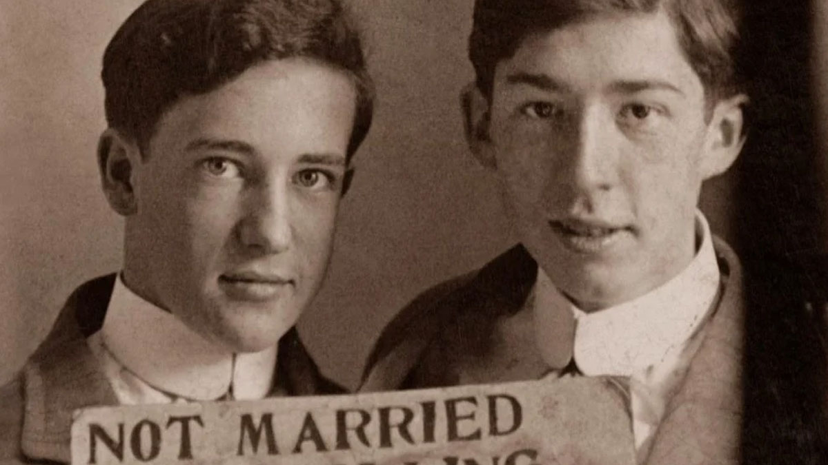 Fotografías antiguas de hombres que amaban a otros hombres
