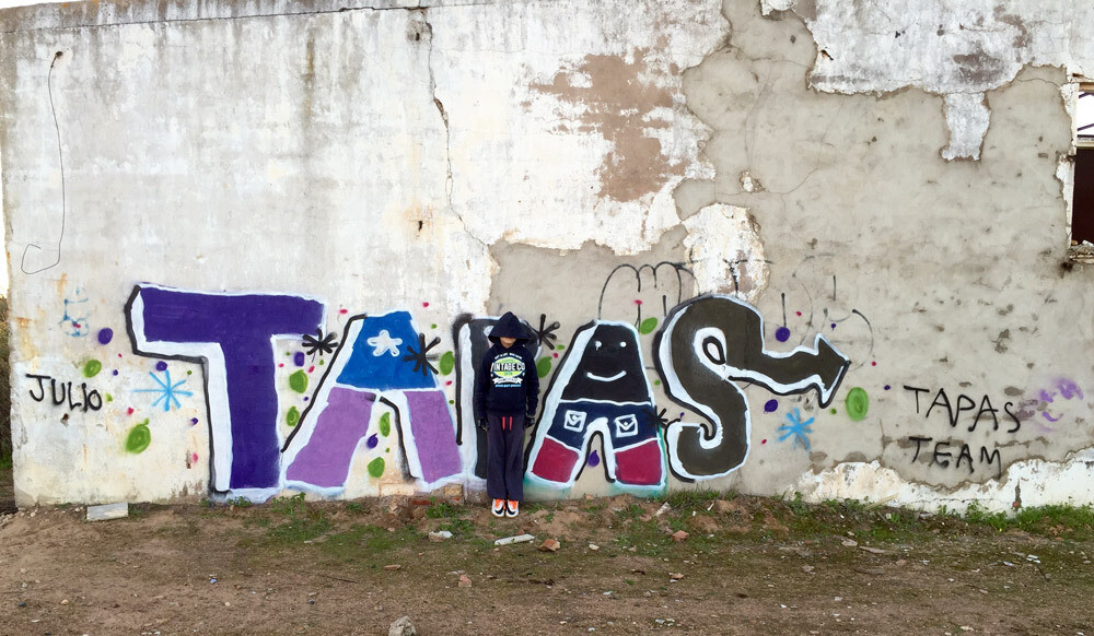julio rosa julione tapas graffiti