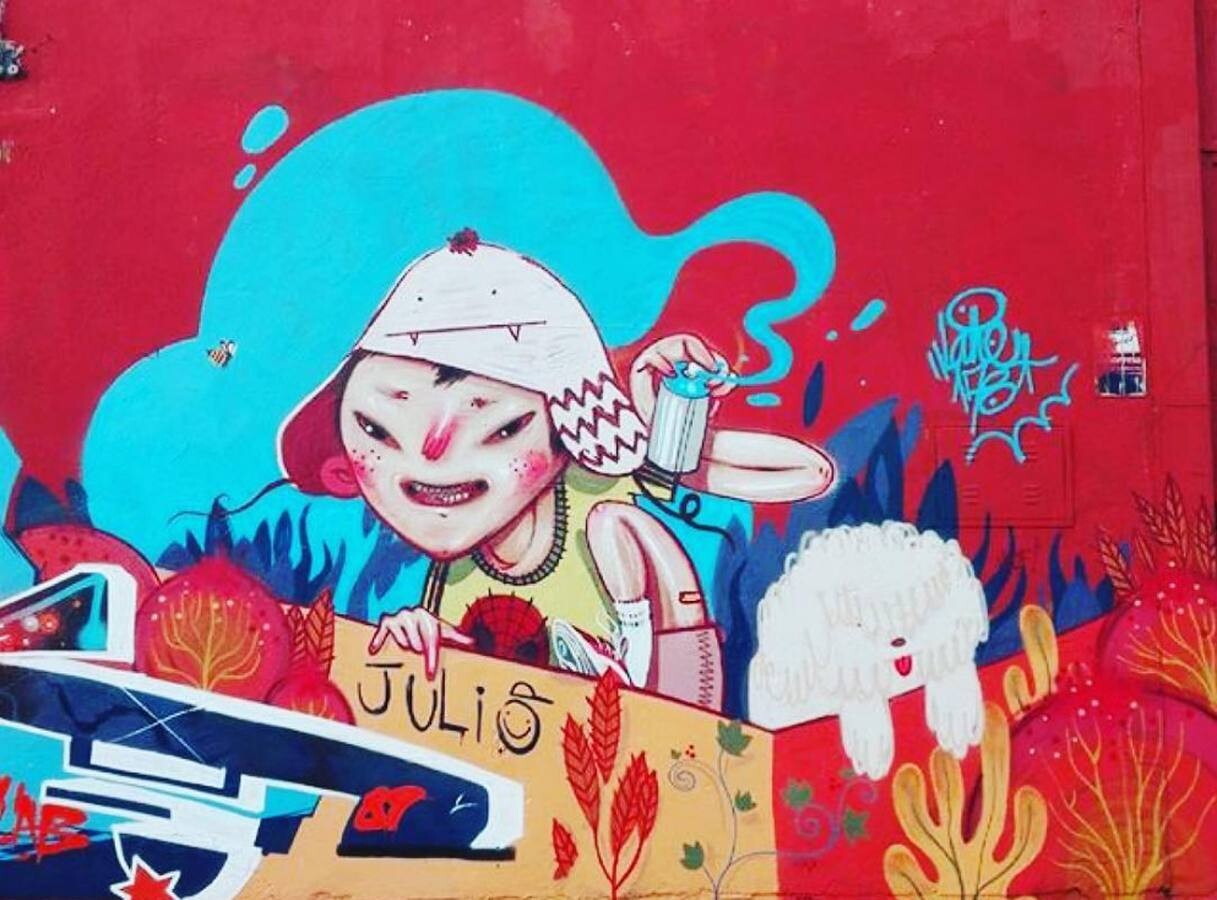 julione tapas homenaje graffiti 3