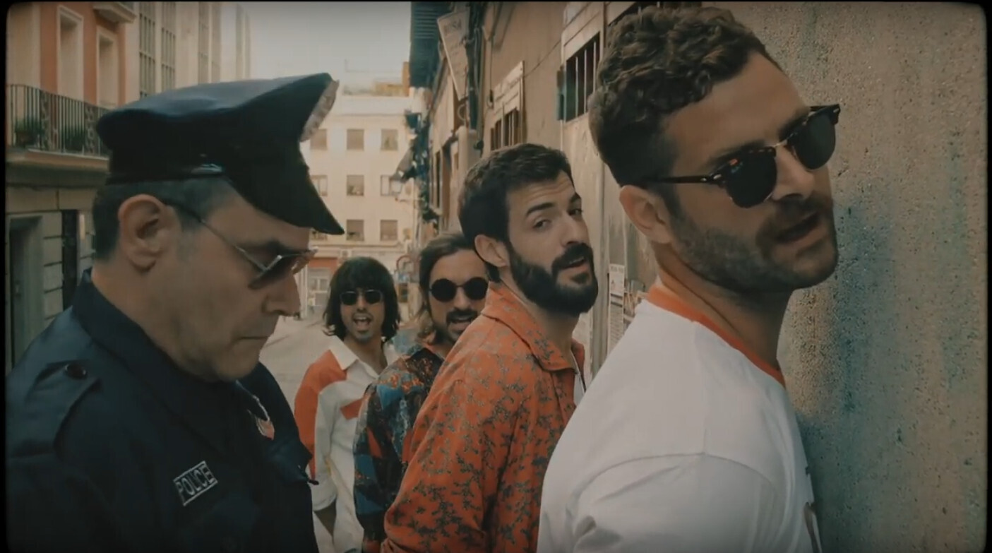 Fotograma del vídeo dificil de explicar de los Telepaticos