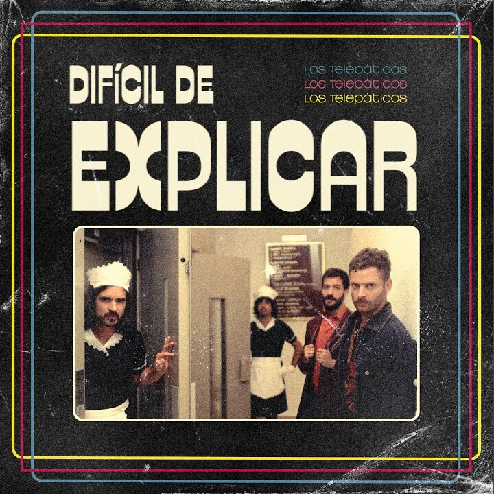 Portada del single dificil de explicar, Los Telepaticos