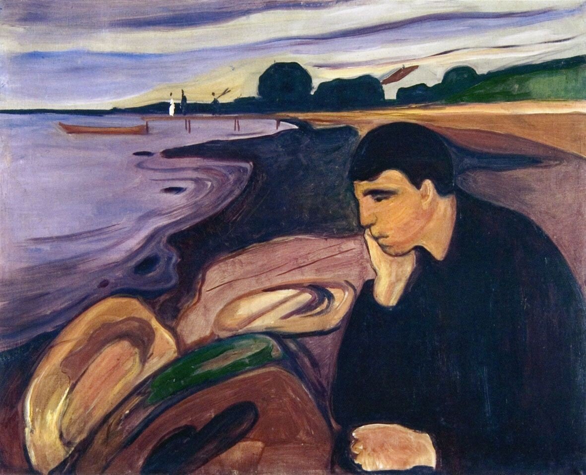 munch melancolia soledad