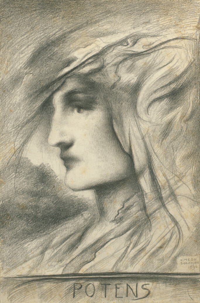 Simeon Solomon. Potens (1896)