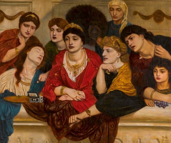 Simeon Solomon. Habet! (1865)