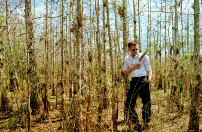Brad Pitt por Ryan McGinley.