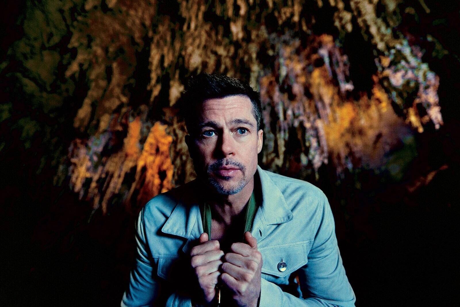 Brad Pitt por Ryan McGinley.