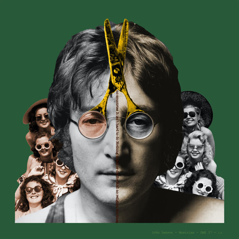 gabriel aranguren recorta la cultura pop en sus collages 6